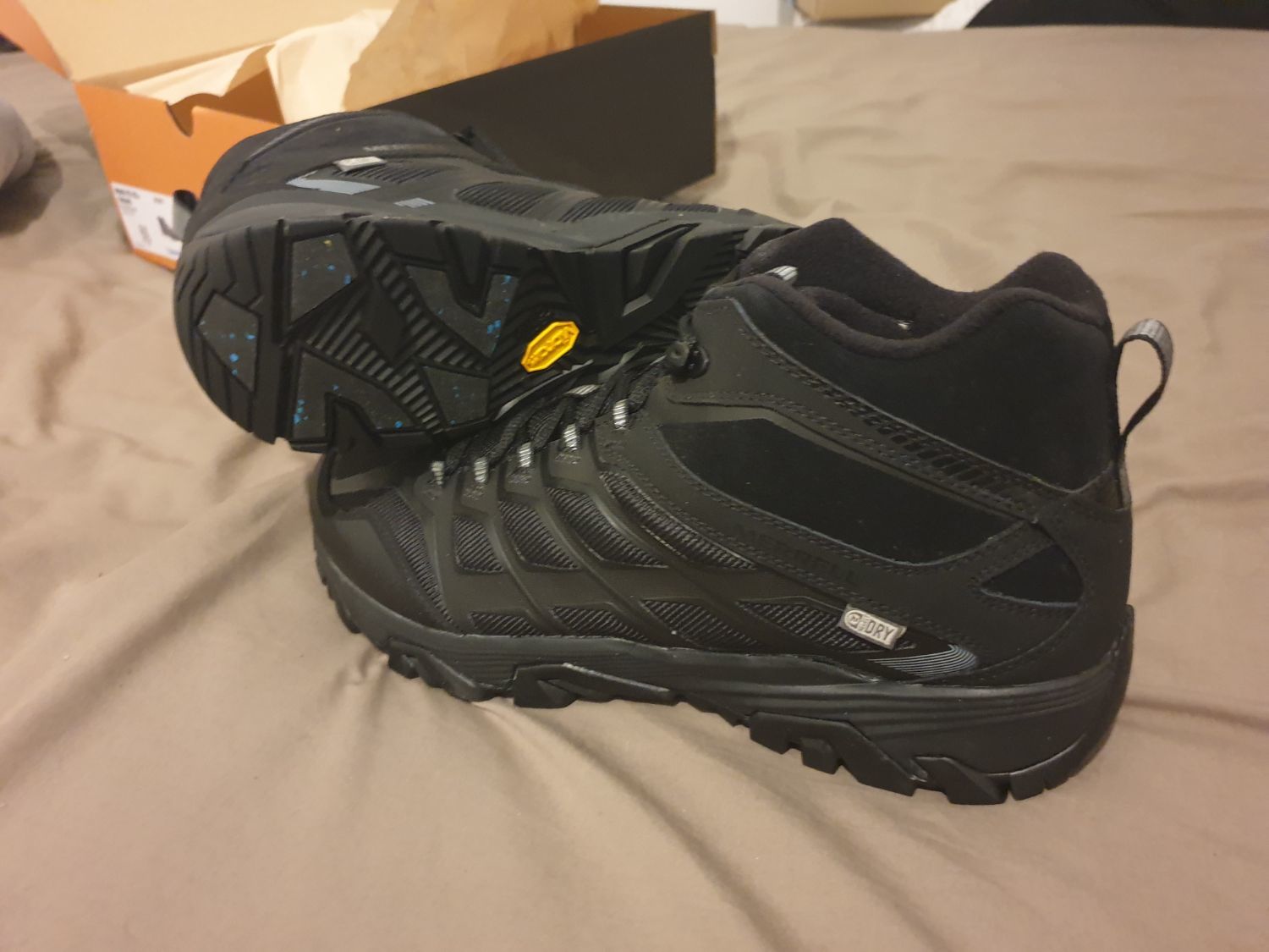 Merrell Moab FST Ice+ Thermo - UK 12.5 Black - Gear - Airsoft Forums UK