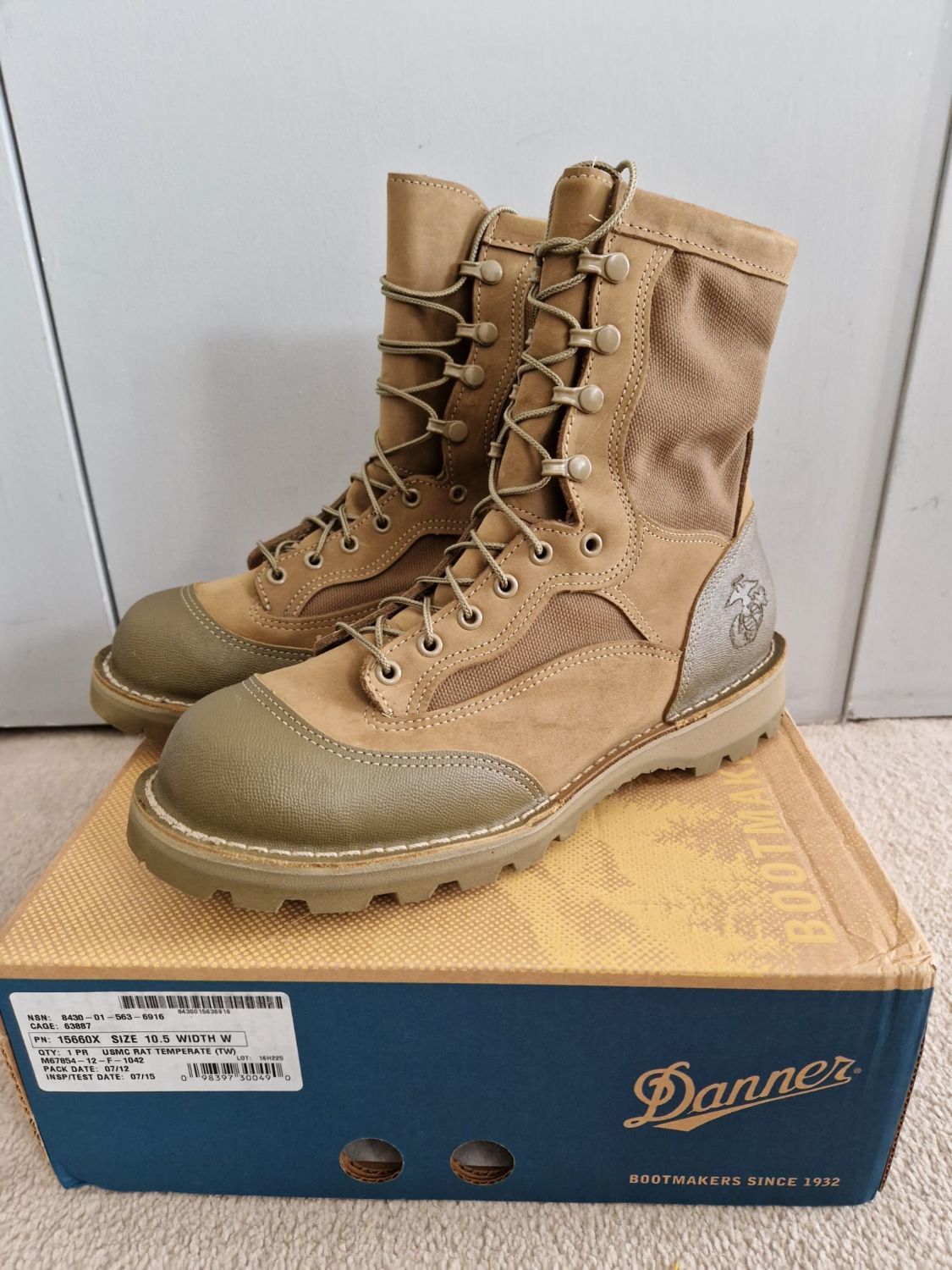 Danner usmc hotsell rat review