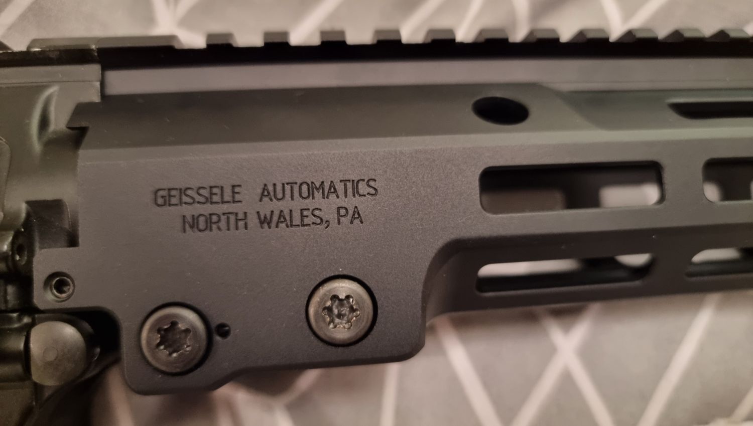 Clone Geissele 13.5 urgi rail £50allin - Parts - Airsoft Forums UK