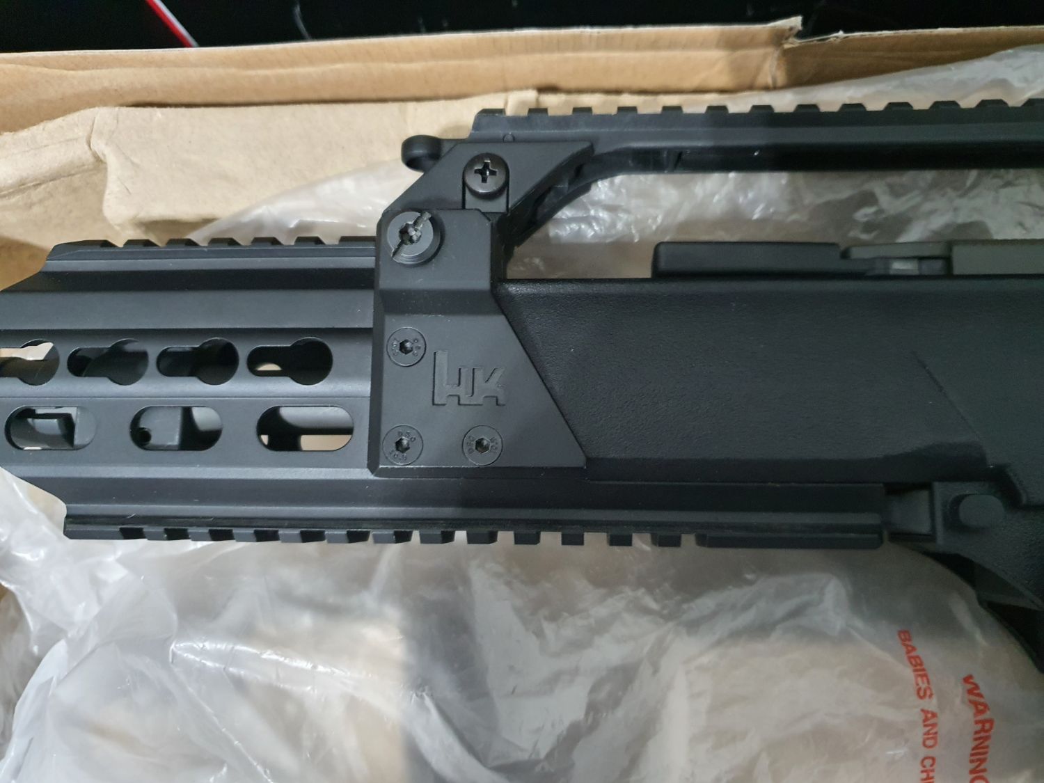 Umarex Heckler & Koch G36C EFCS Keymod Blow Back AEG idz - Electric ...