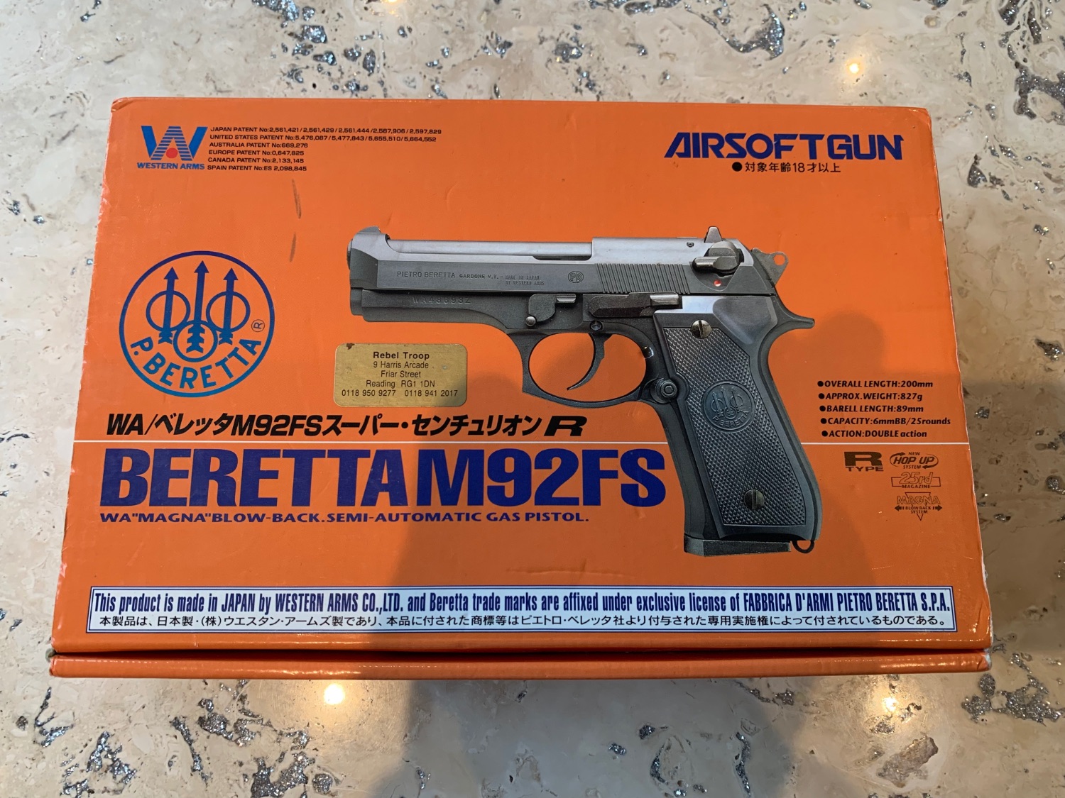 Western Arms Beretta M92FS - Gas Pistols - Airsoft Forums UK
