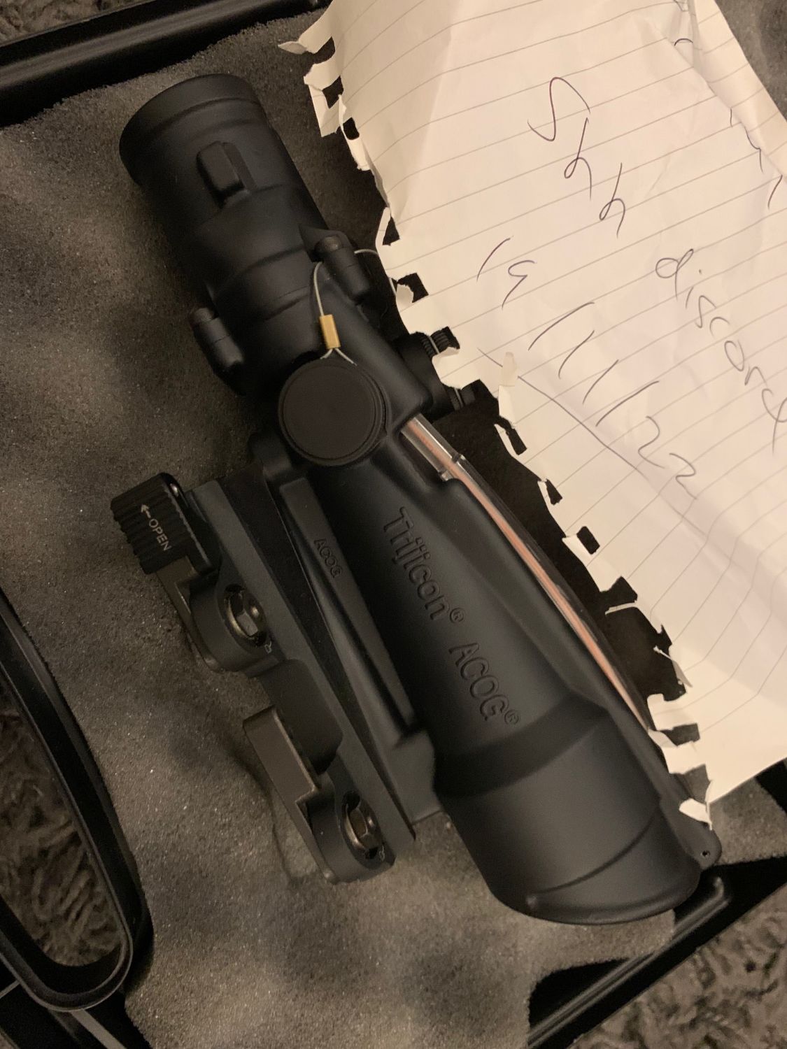 Trijicon acog for sale - Parts - Airsoft Forums UK