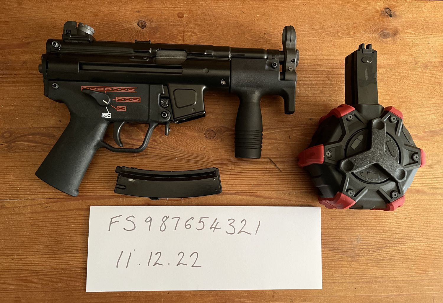 WE MP5K GBB DRUM MAG METAL Other Gas Airsoft Forums UK