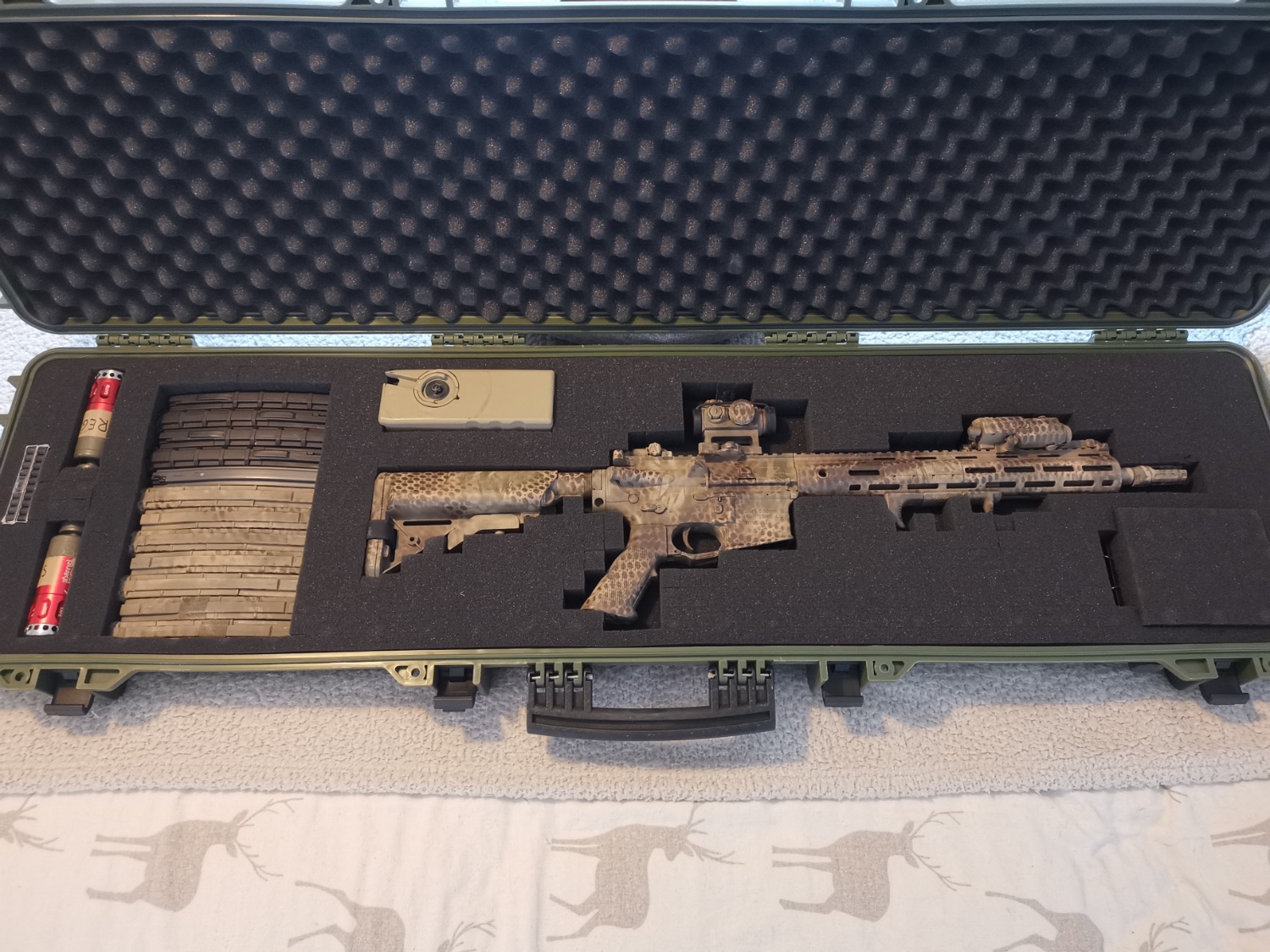 G&G SR15 E3 MOD 2 KNIGHTS ARMAMENT + EXTRAS - Electric Rifles