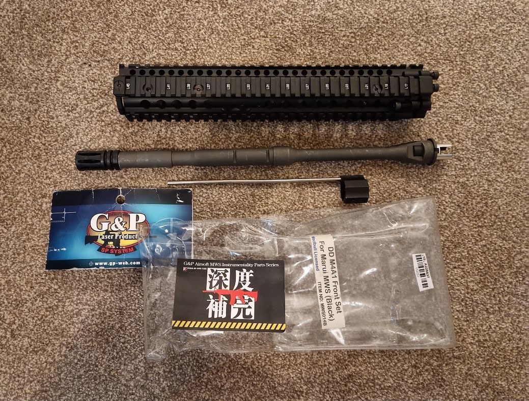 TM MWS G&P Daniel Defense set - Parts - Airsoft Forums UK