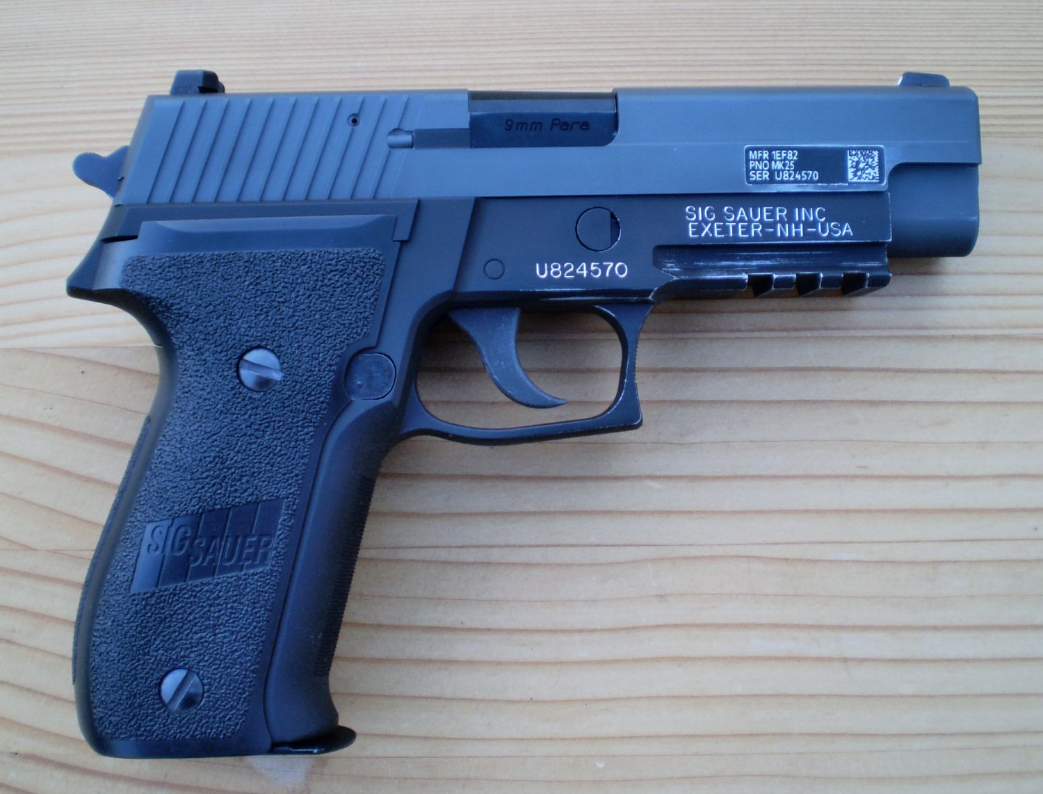 Sig Sauer P226 Mk25 Navy Seals - NSW Custom Build. - Gas Pistols ...