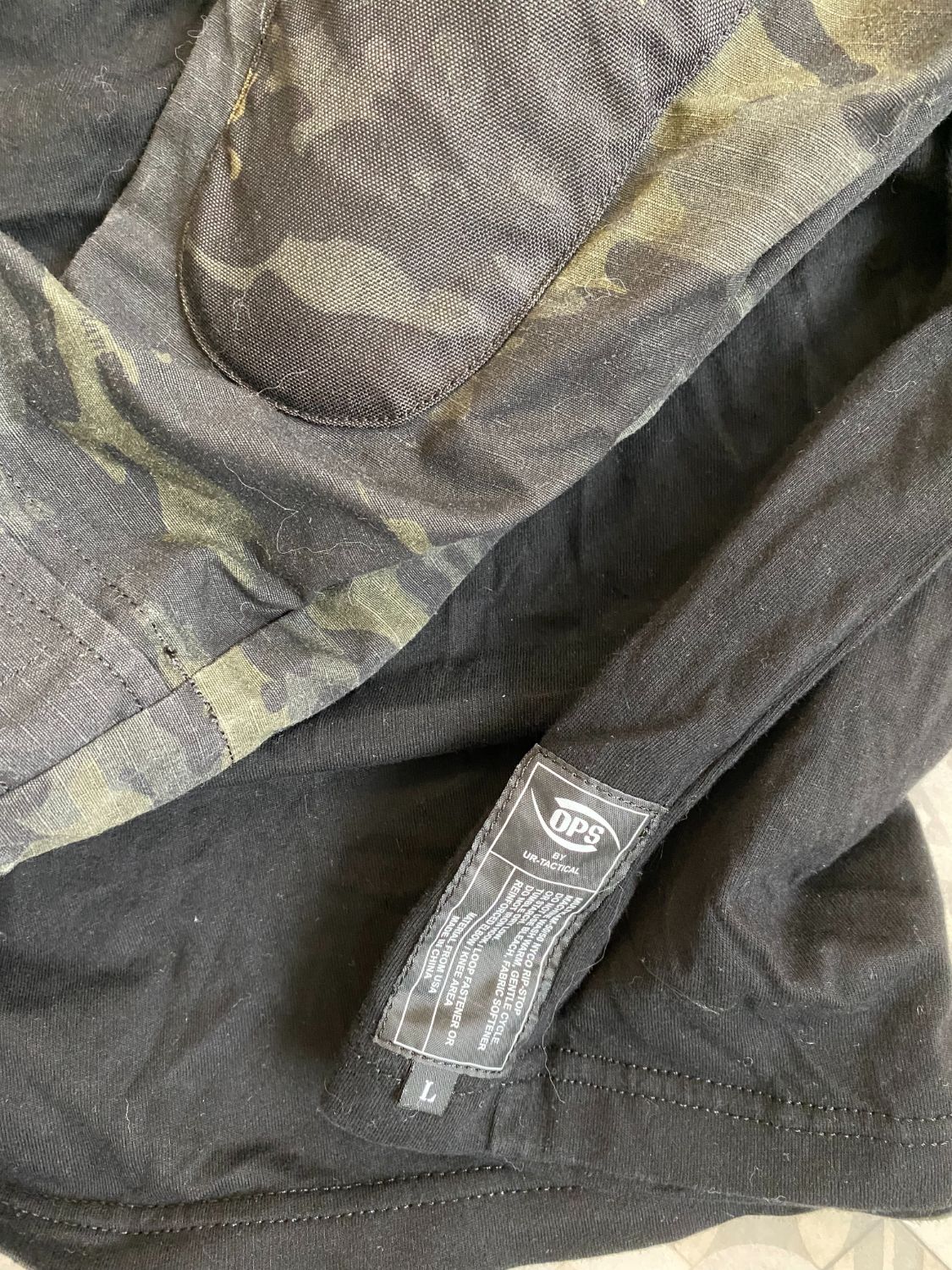 OPS Tactical Multicam Black UBACS Shirt- Good Condition - Gear ...