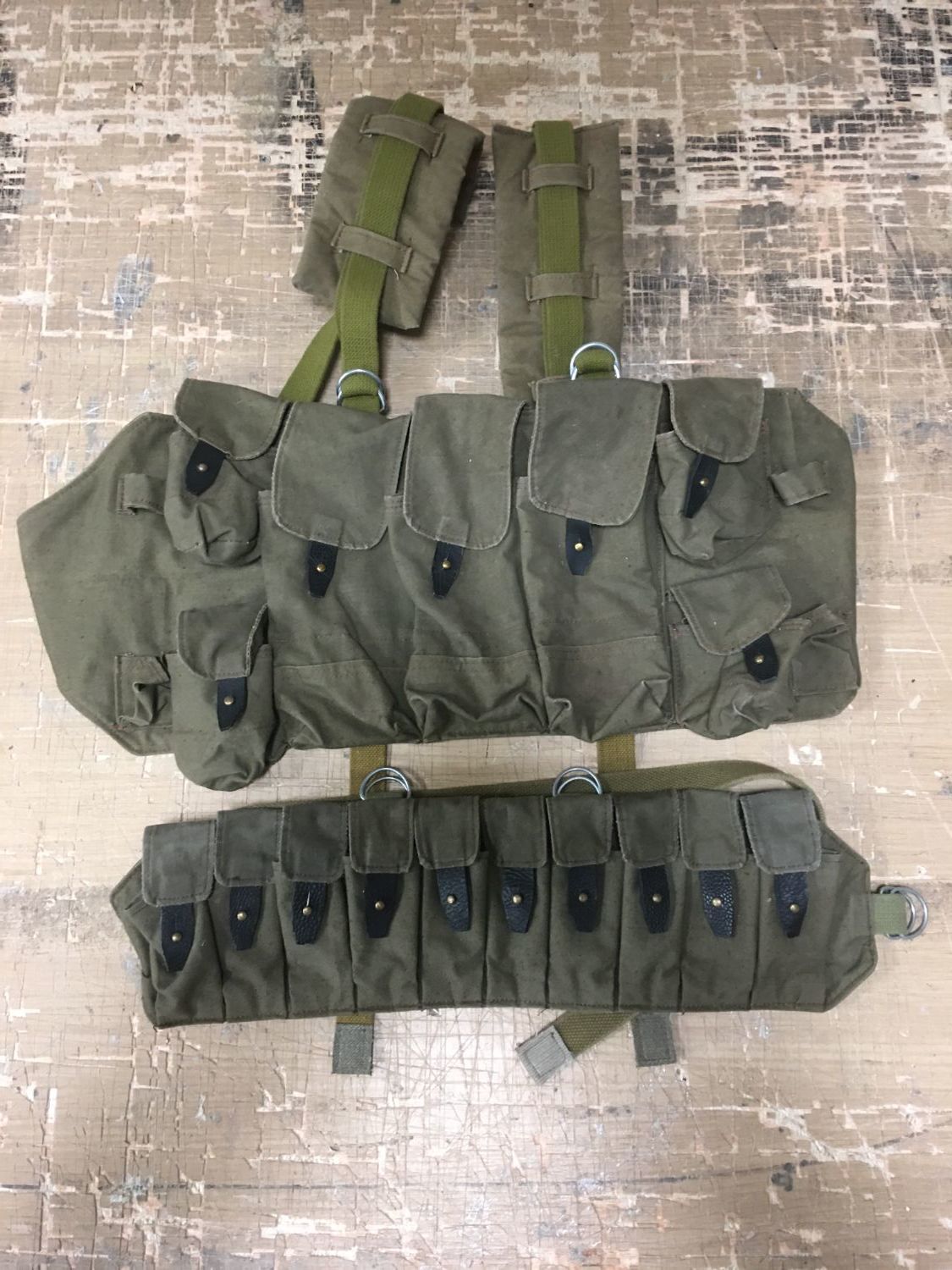 Soviet Poyas Belt A chest Rig and Poyas B Belt as - Gear - Airsoft ...