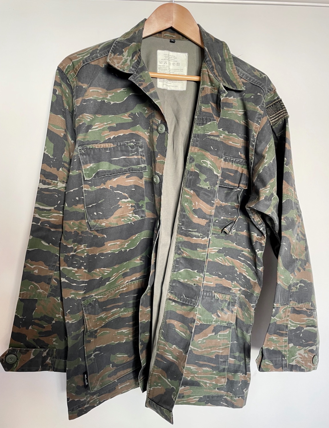 Original Vietnam tiger stripe jacket - Gear - Airsoft Forums UK