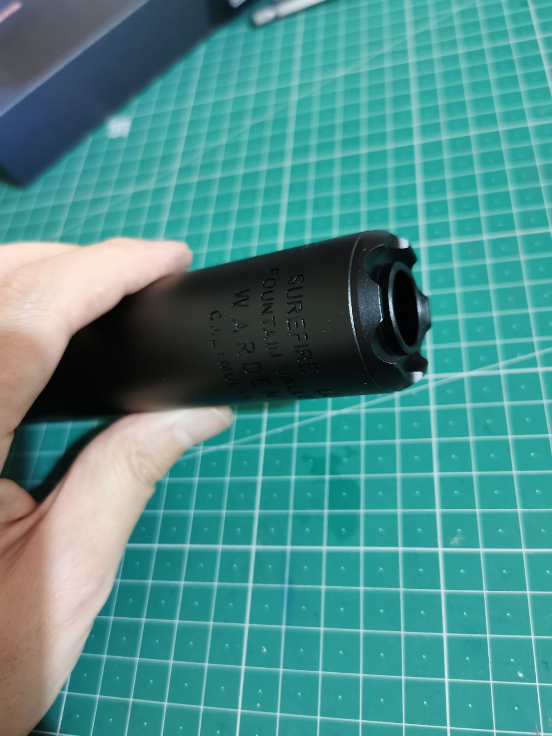 7 inch Surefire Warden Style replica silencer - Parts - Airsoft Forums UK