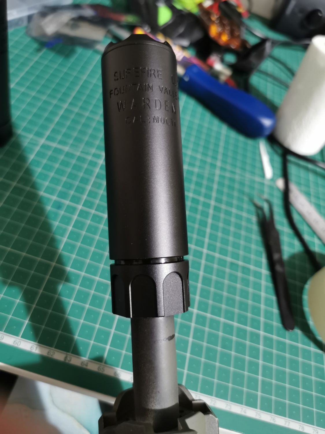 5 inch Surefire Warden Style replica silencer - Parts - Airsoft Forums UK