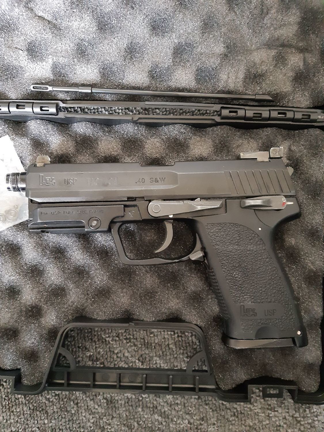 Tanio Koba USP .40 Tactical Modified - Gas Pistols - Airsoft