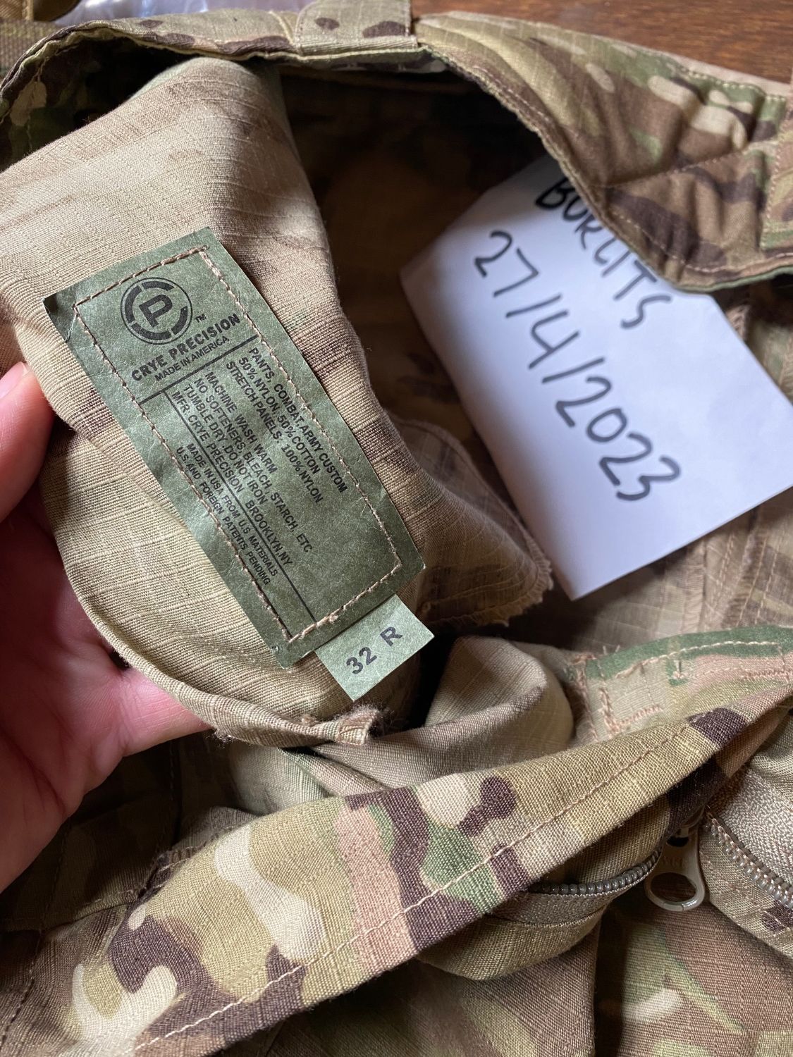 TMC JPC 2.0 Multicam and “Crye Precision” AC Gen 2 Combat pants repro ...