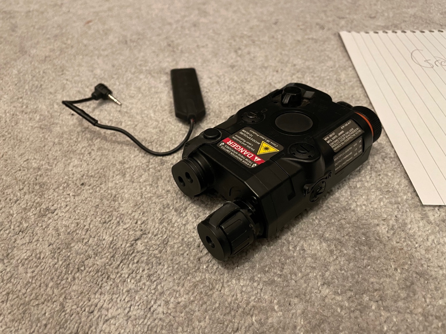 VFC PEQ16 Laser/Light Parts Airsoft Forums UK