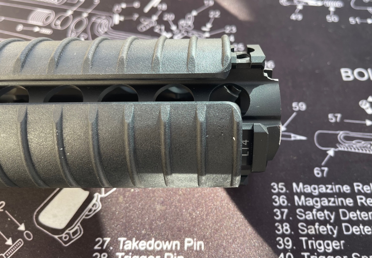 GHK - KAC Type RAS Rail Handguard for M4 GBB - Parts - Airsoft Forums UK