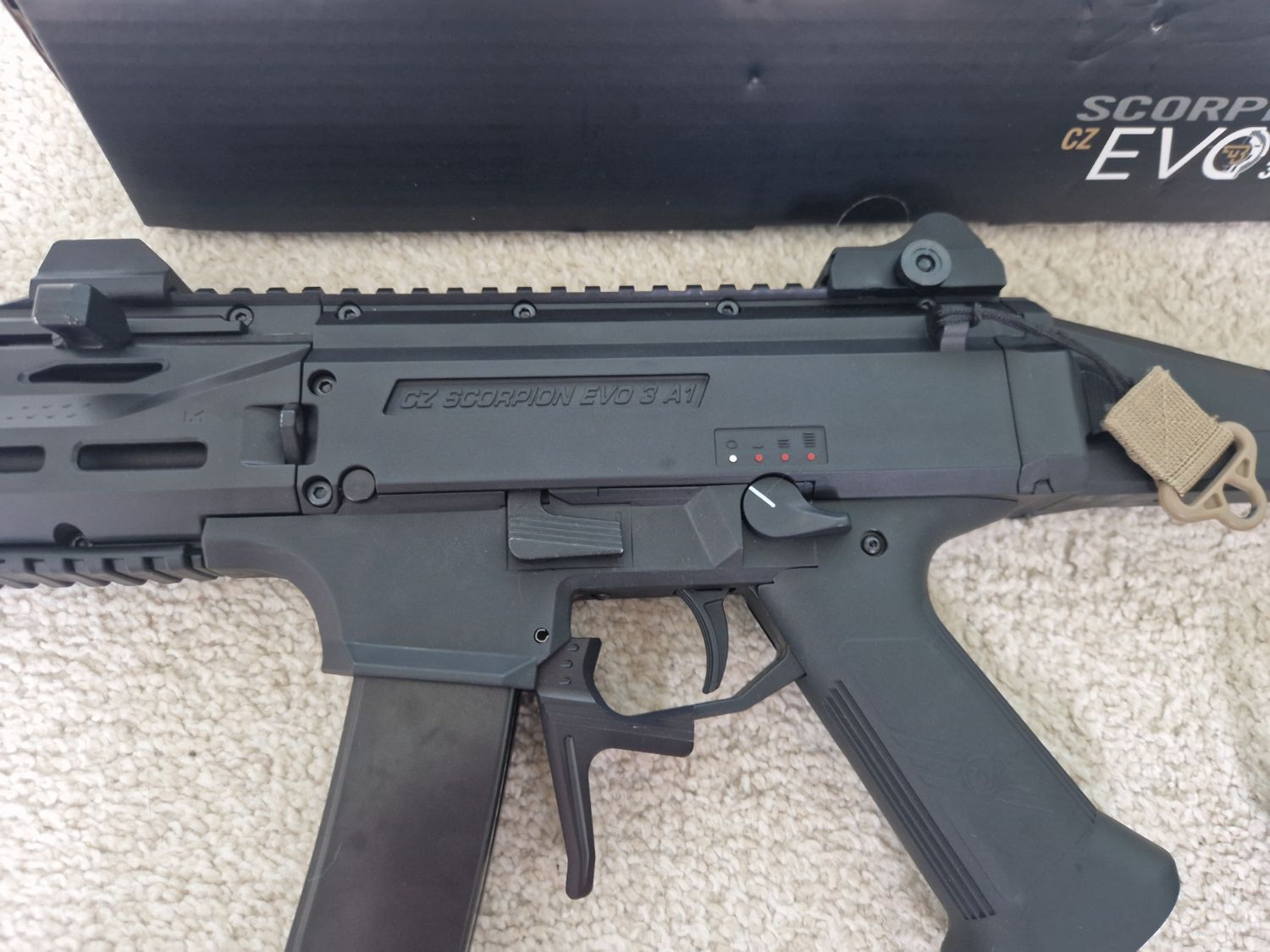 ASG CZ Scorpion EVO 3A1 Package Electric Rifles Airsoft Forums UK