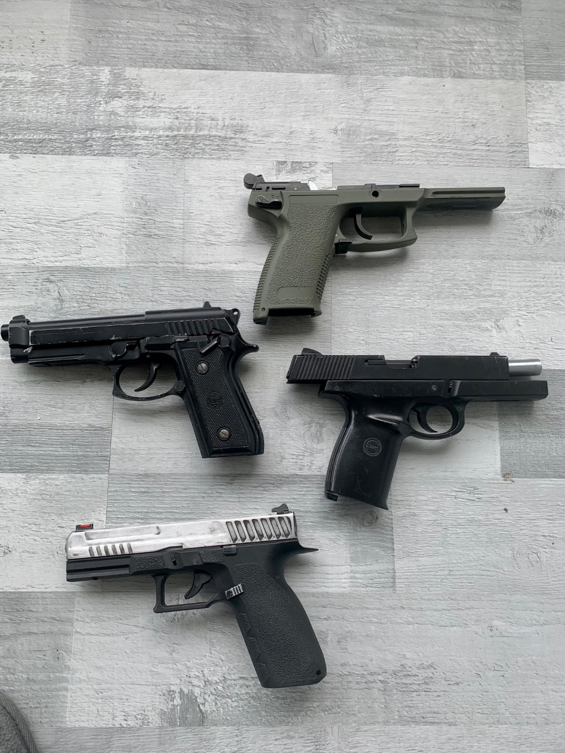 4 x boneyard pistols - Gas Pistols - Airsoft Forums UK