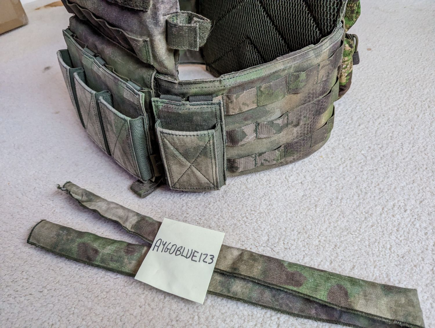 Warrior Assault Systems DCS Plate Carrier Atacs-FG + pouches - Gear ...