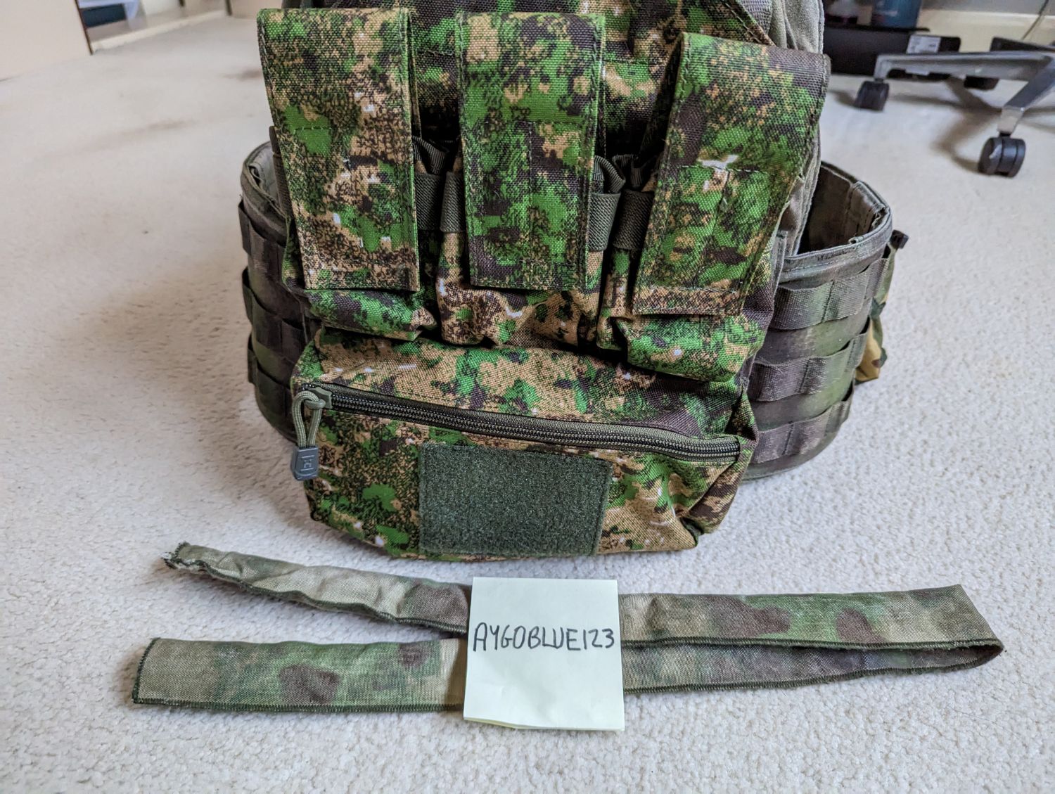 Warrior Assault Systems Dcs Plate Carrier Atacs-fg + Pouches - Gear 