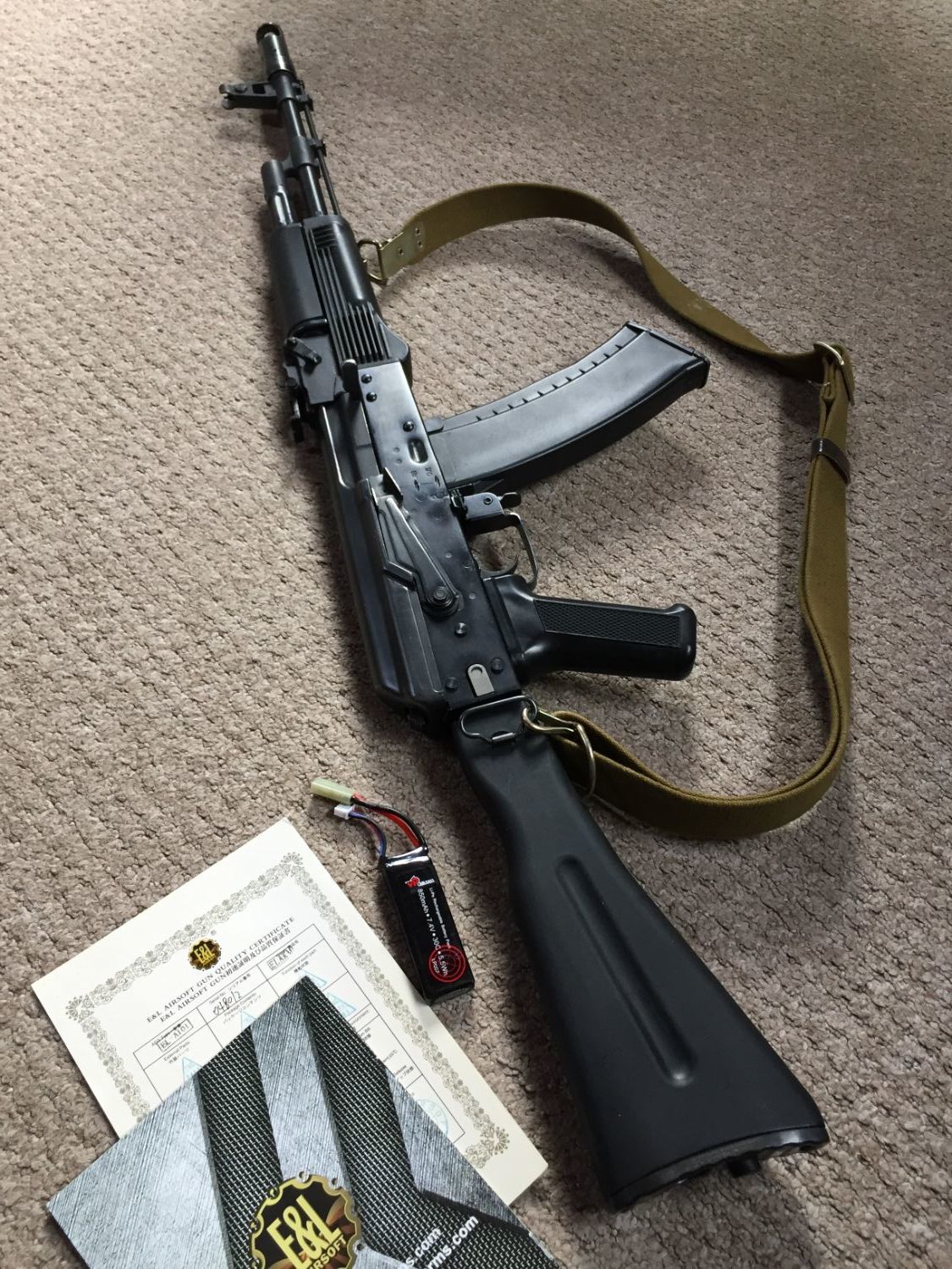 E&L AK74 and hard carry case - Electric Rifles - Airsoft Forums UK