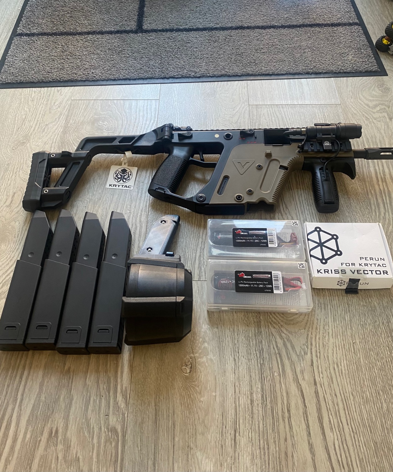 Perun for KRYTAC KRISS VECTOR ペルン Perun Low Resistance MOSFET for Krytac KRISS Vector AEG