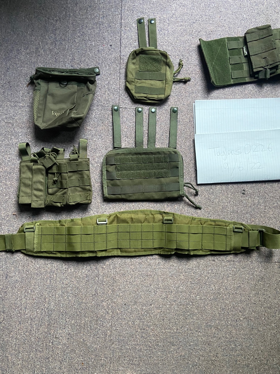 Plate carrier + belt setup (Price drop needed gone) - Gear - Airsoft ...