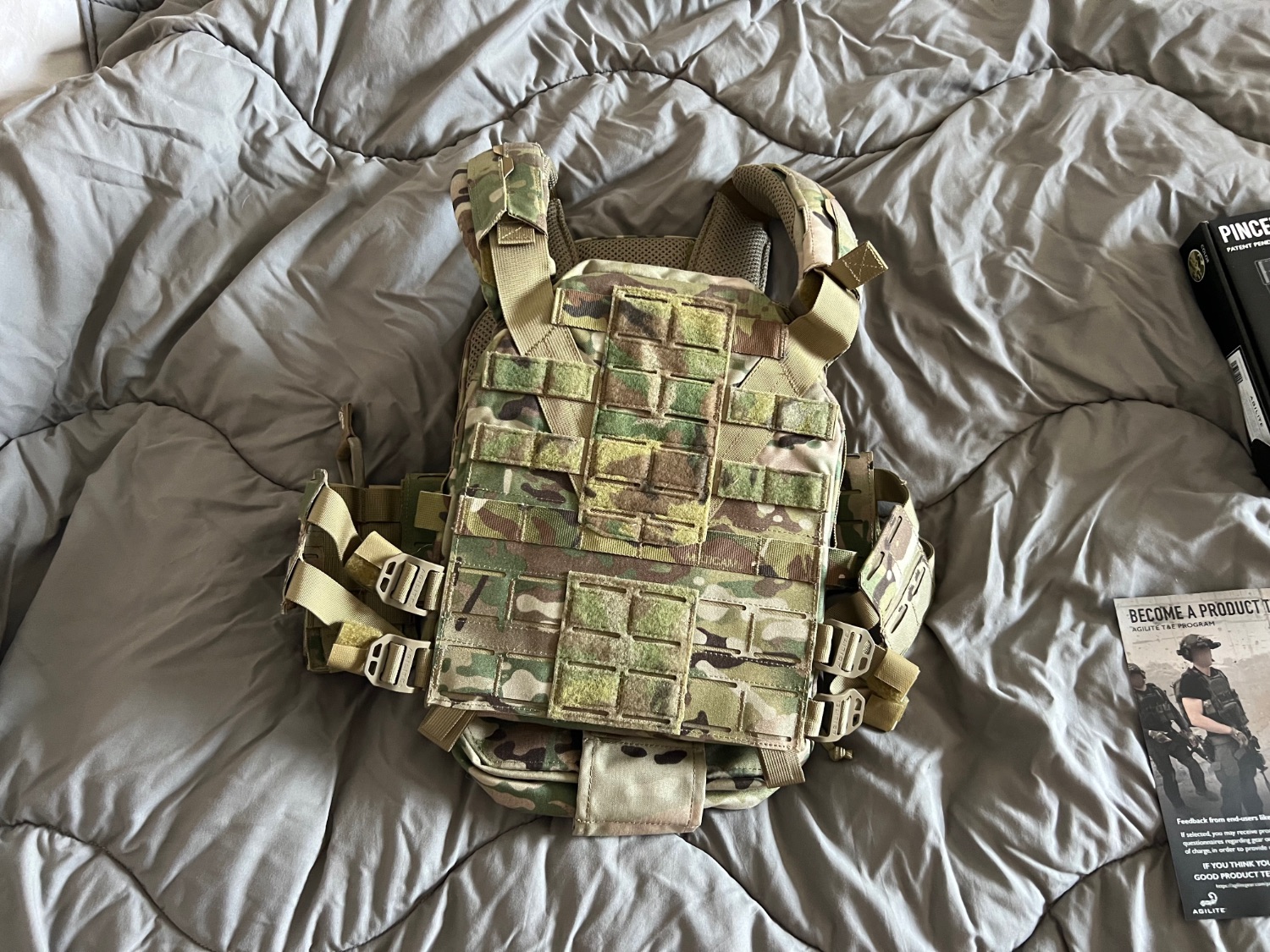 Agilite K-ZERO plate carrier setup Medium Multicam - Gear - Airsoft ...