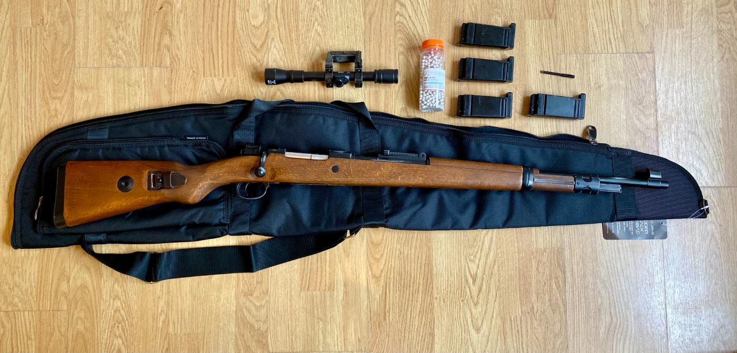 PPS Kar98K, Plus Rare Tanaka ZF41 Scope, 4 Magazines, And More