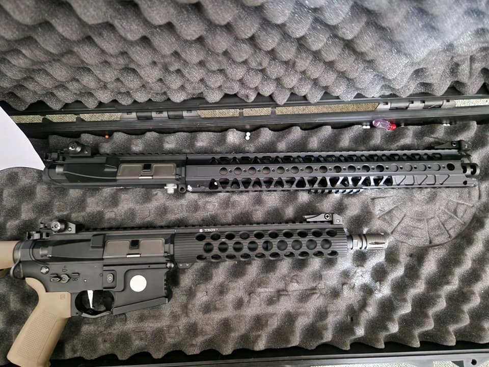 Custom M4 with interchangable uppers - Electric Rifles - Airsoft Forums UK