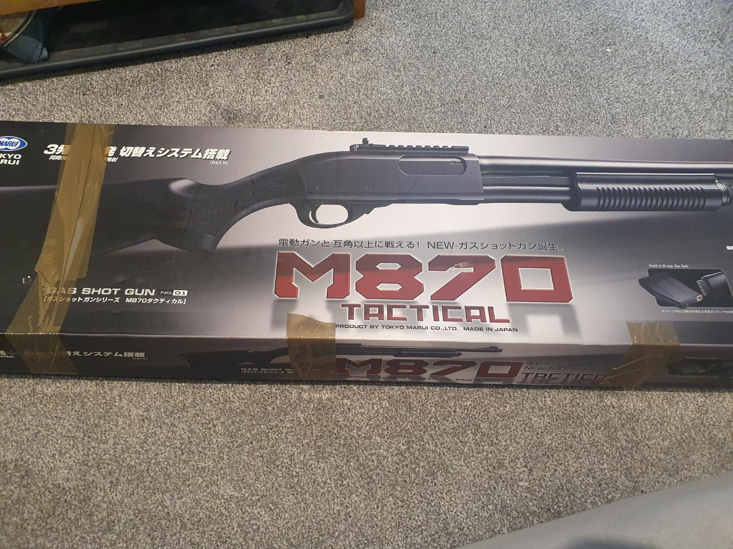 TM M870 Tactical Shotgun - Other Gas - Airsoft Forums UK