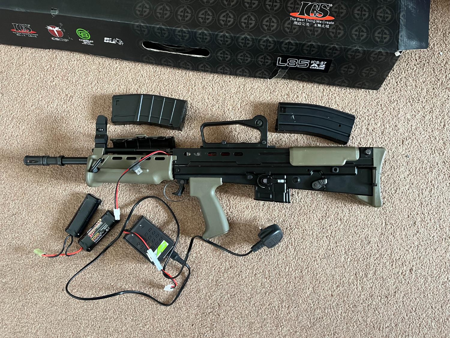 ICS L85A2 SA80 Carbine - Spares/Repair - collection only - Electric ...