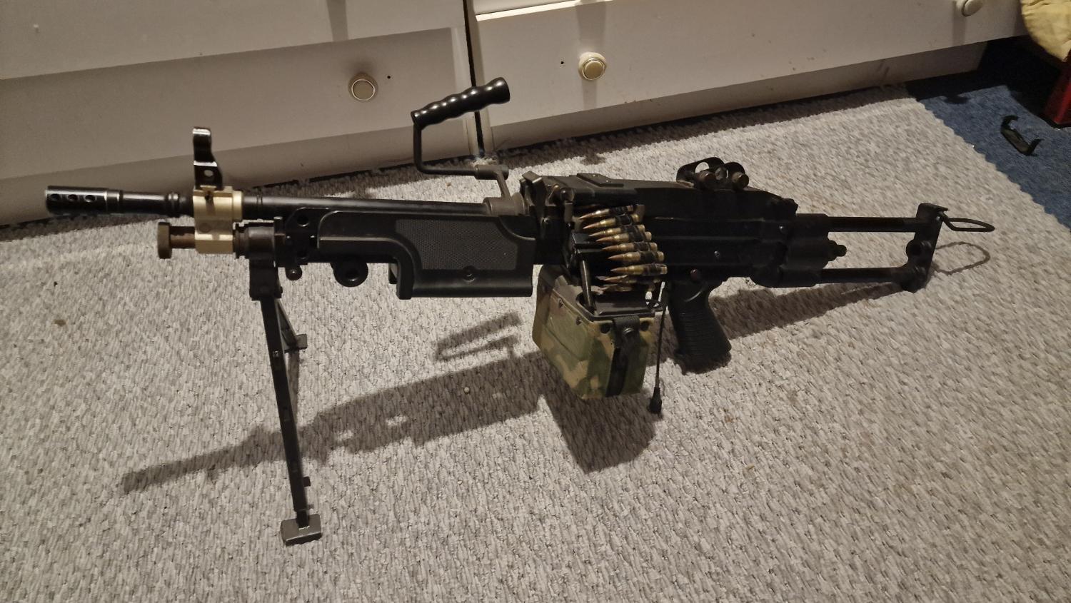 Top steel M249 with original PGC gearbox - Electric Rifles - Airsoft Forums  UK