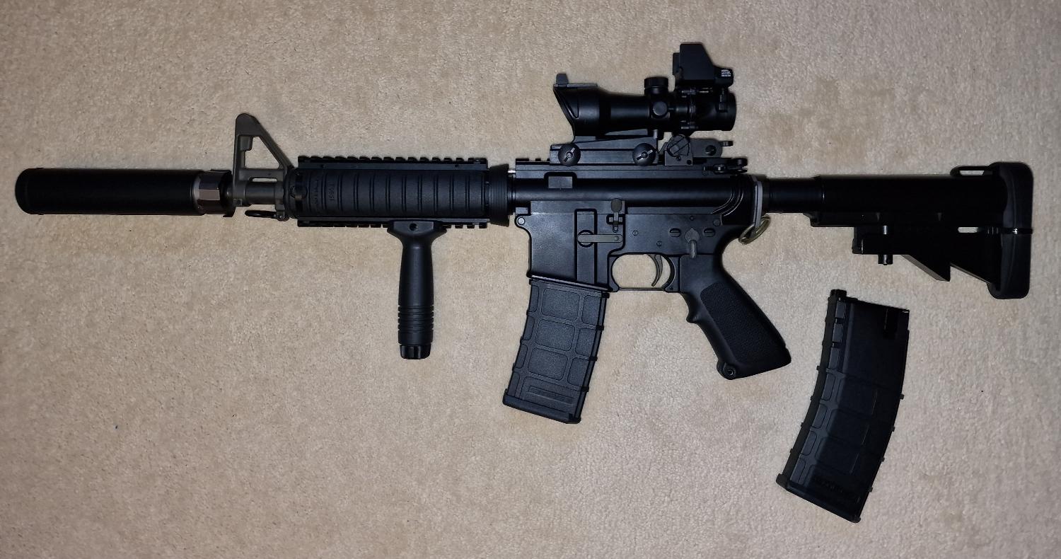 UKSF L119A1 (Base - GHK GBBR M4 CQB 10.5