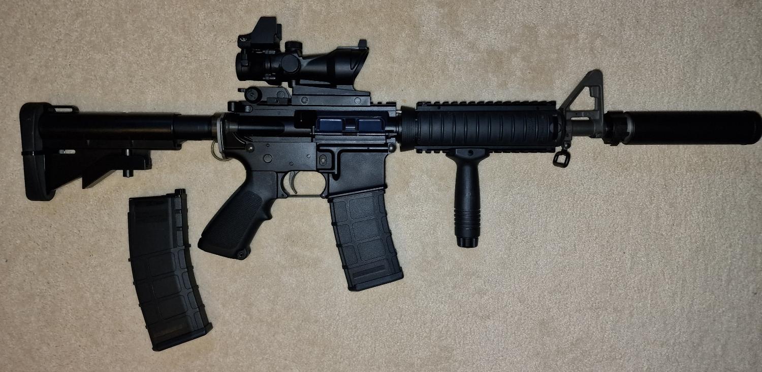 UKSF L119A1 (Base - GHK GBBR M4 CQB 10.5