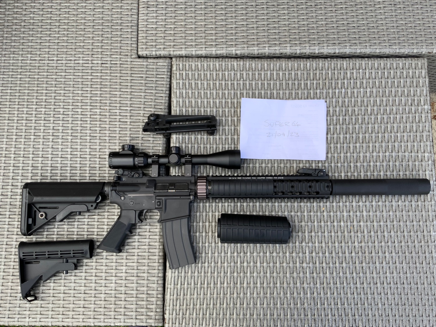 Tokyo Marui MK12 SPR Style Rifle - Gas Rifles - Airsoft