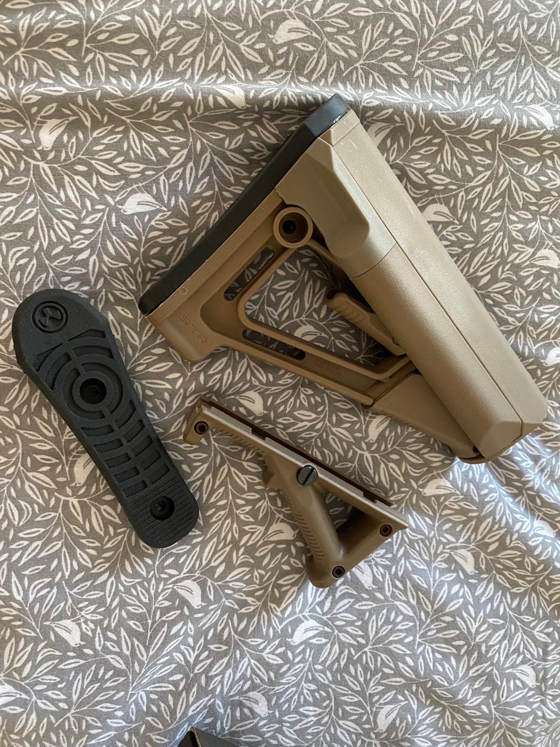 MAGPUL STR M4 stock and angled foregrip - Parts - Airsoft Forums UK