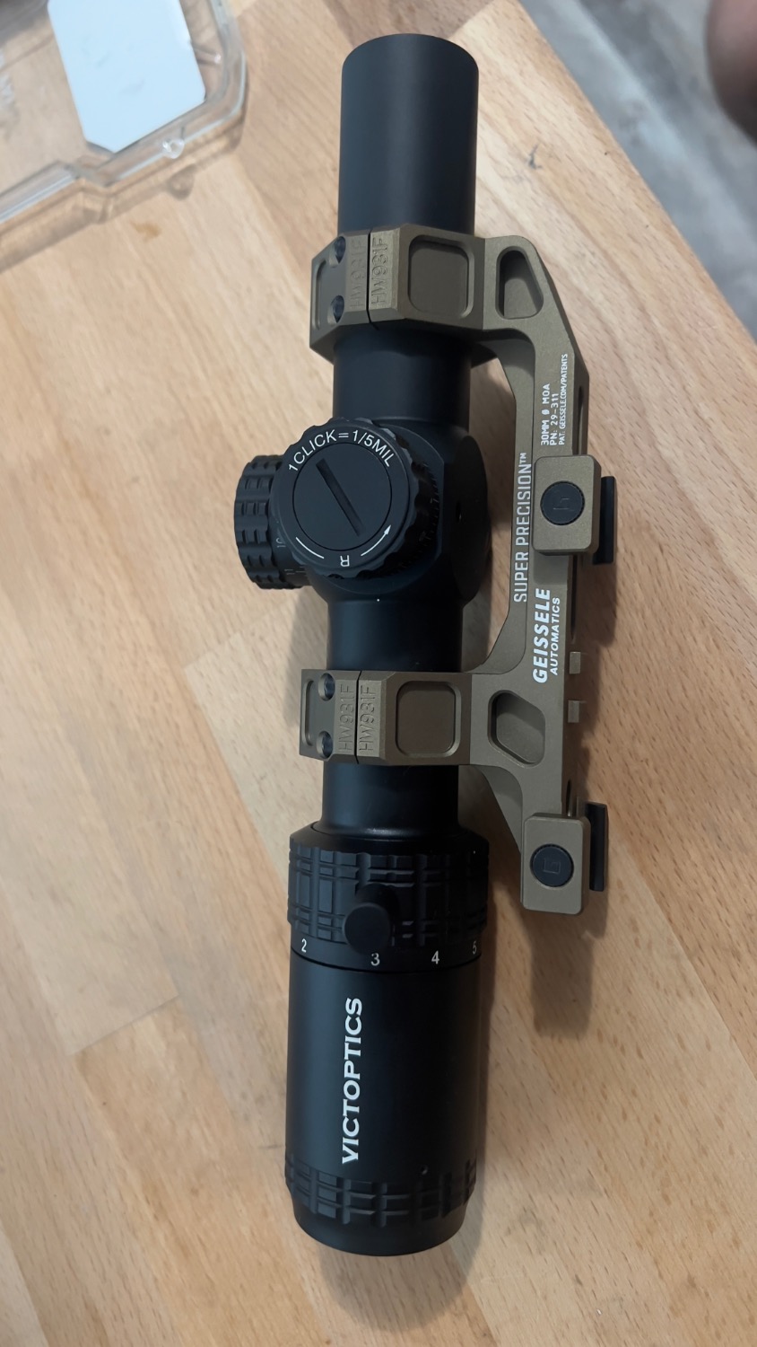 Victoptics s6 1-6x24 with mount - Parts - Airsoft Forums UK