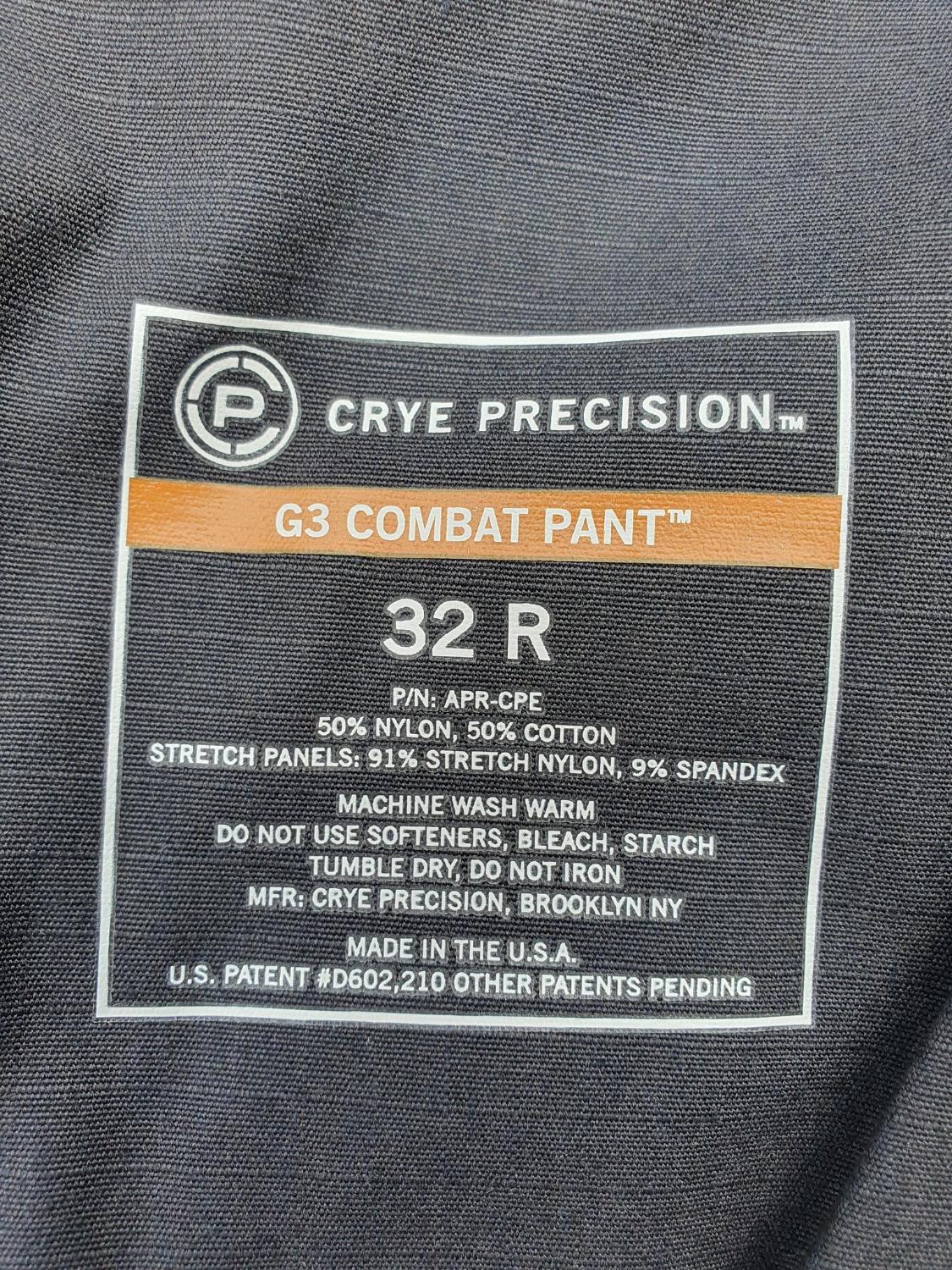 Crye G3 Combats - Black 32R - Gear - Airsoft Forums UK