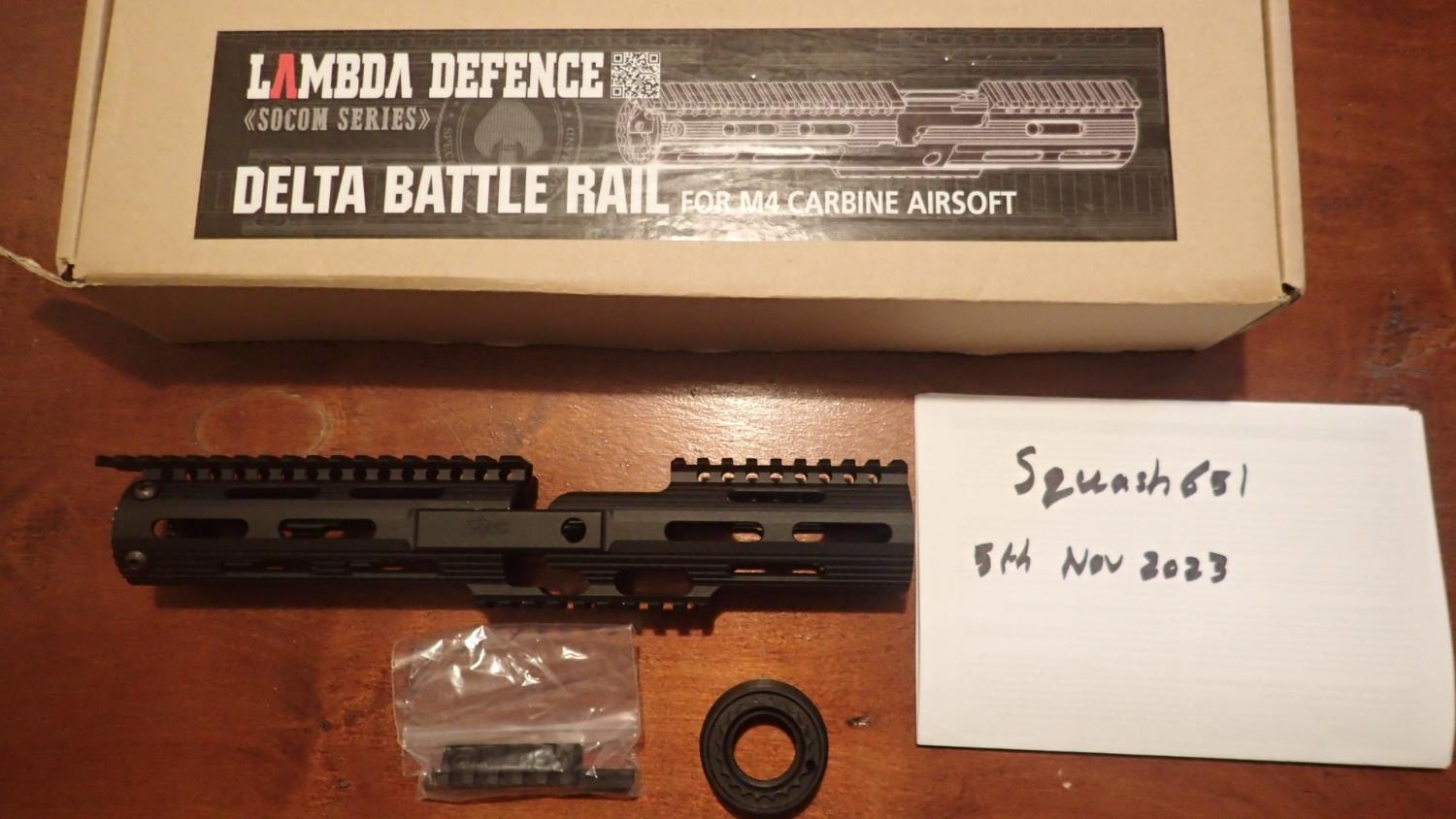 TWI Lambada Delta rail - Parts - Airsoft Forums UK