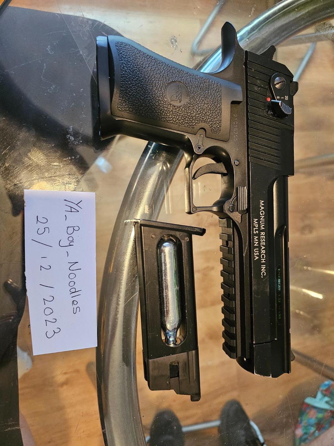 Cybergun desert eagle railgun edition - Gas Pistols - Airsoft Forums UK