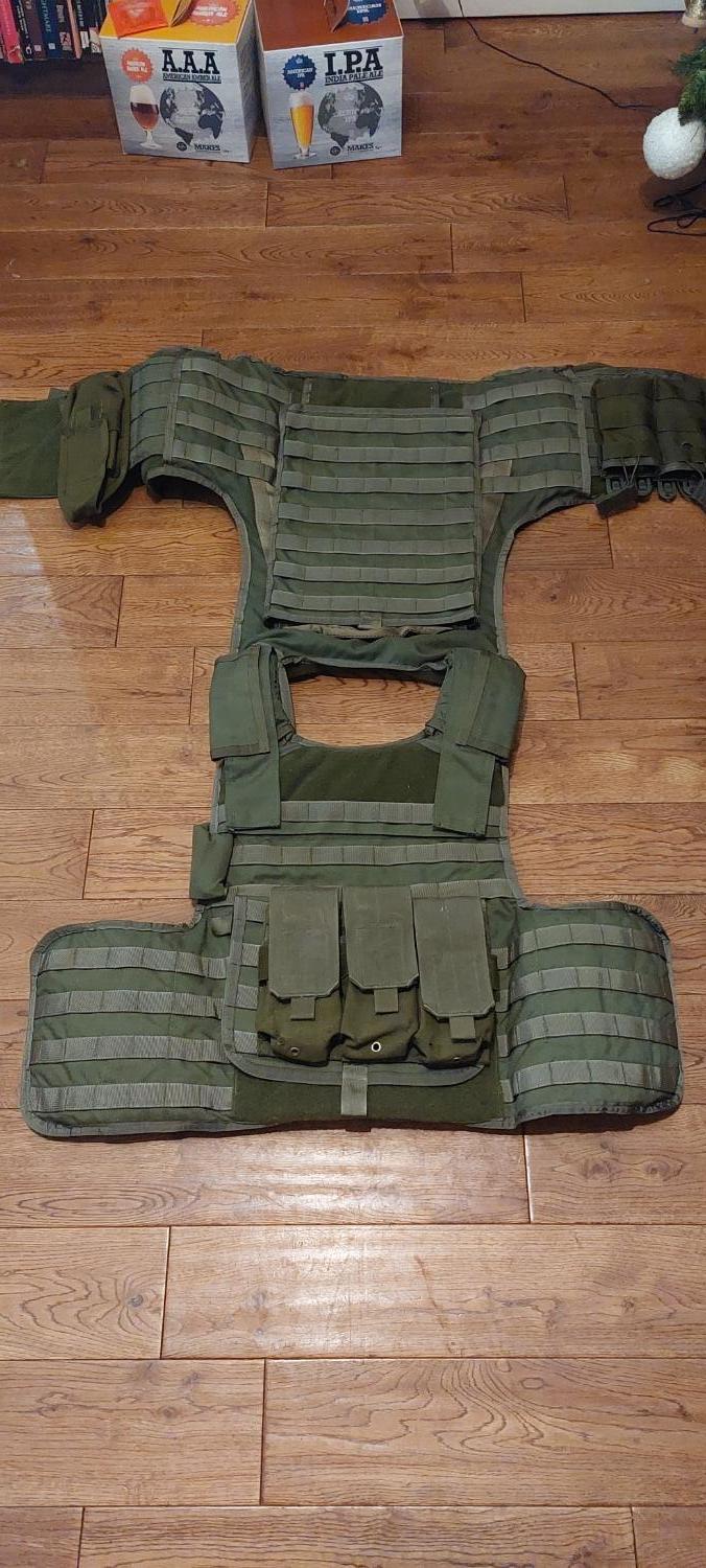 Paraclete RMV plate carrier with blackhawk pouches TF Black UKSF - Gear ...