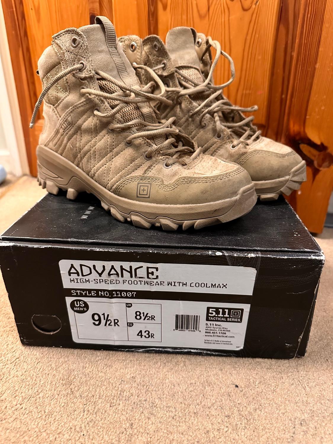 5.11 advance boots