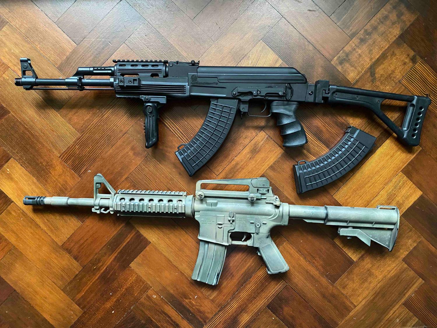 AK47 & XM177 - Electric Rifles - Airsoft Forums UK