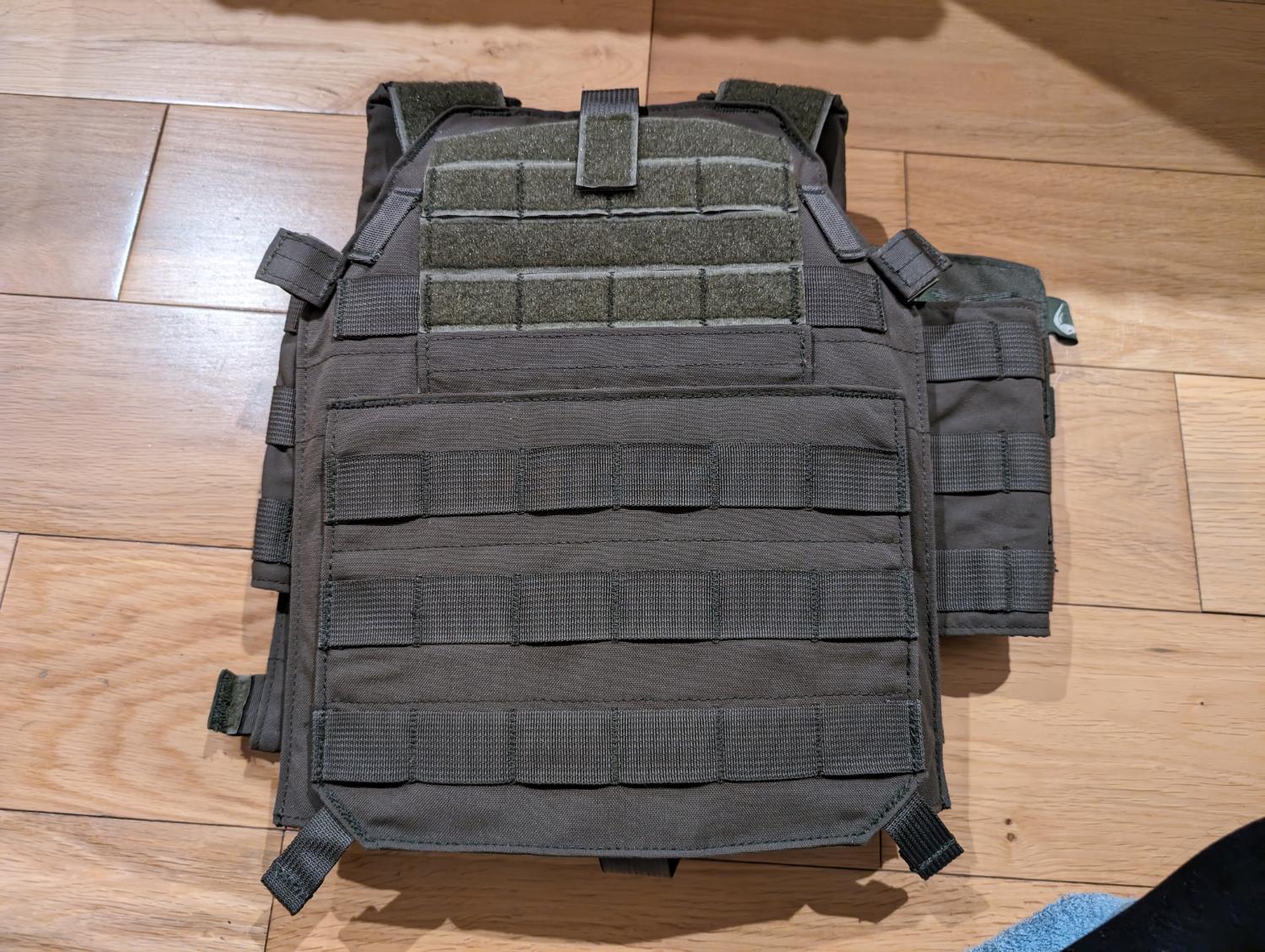 LBX-0300-S Modular Plate Carrier - Ranger Green + Pouches + DIY Foam ...