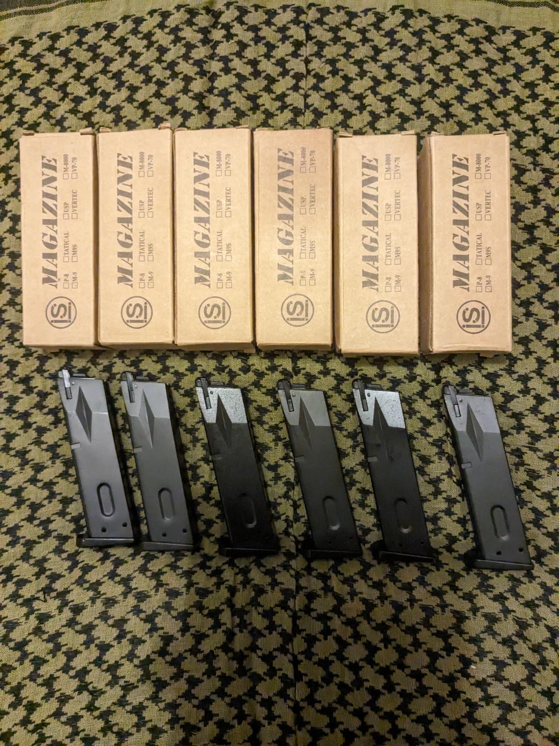 LS M9 Gas Magazines x 2 - Gas Pistols - Airsoft Forums UK