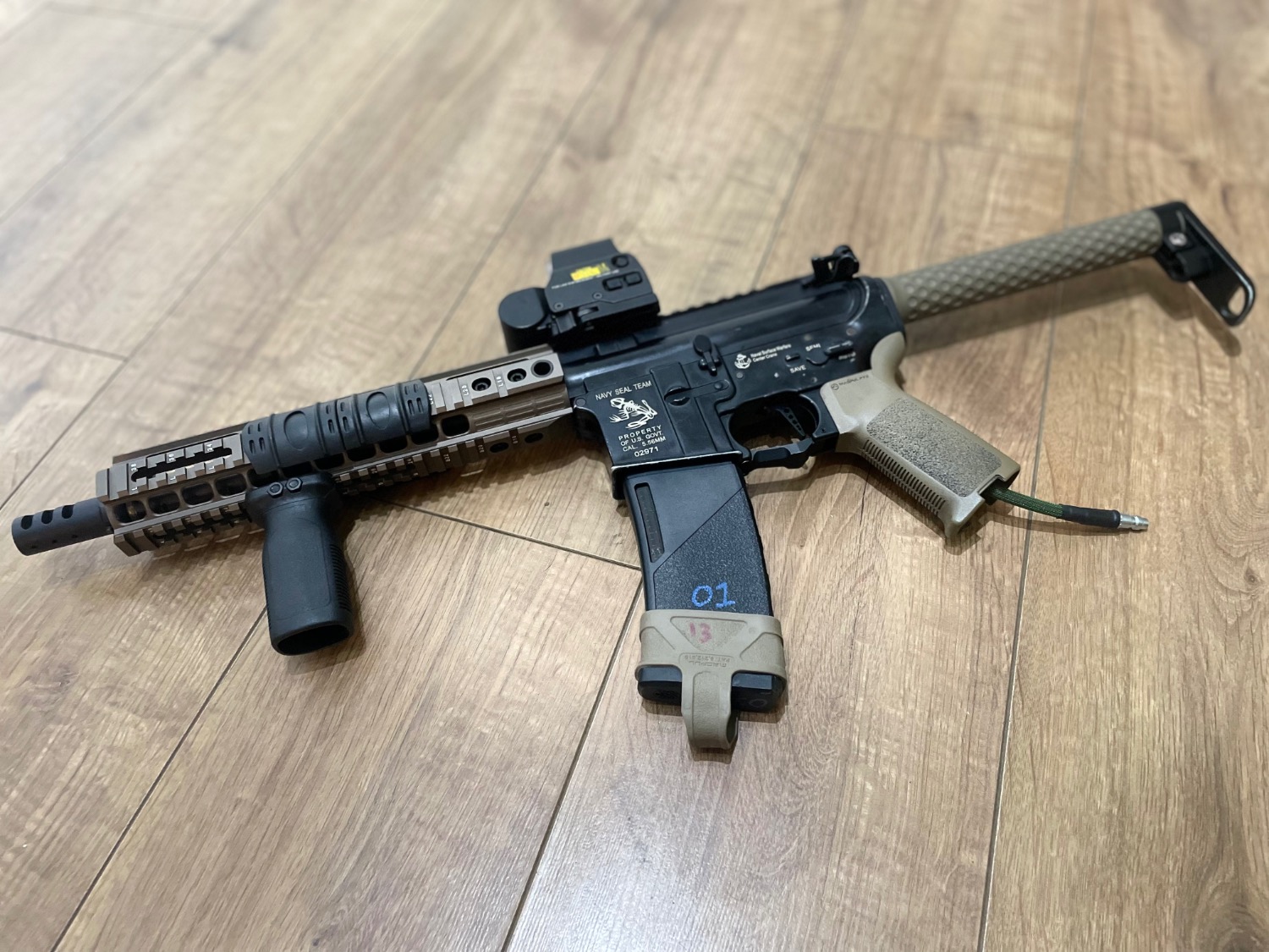 G&P navy seal HPA build. (Wolverine inferno heretic edition) - HPA ...