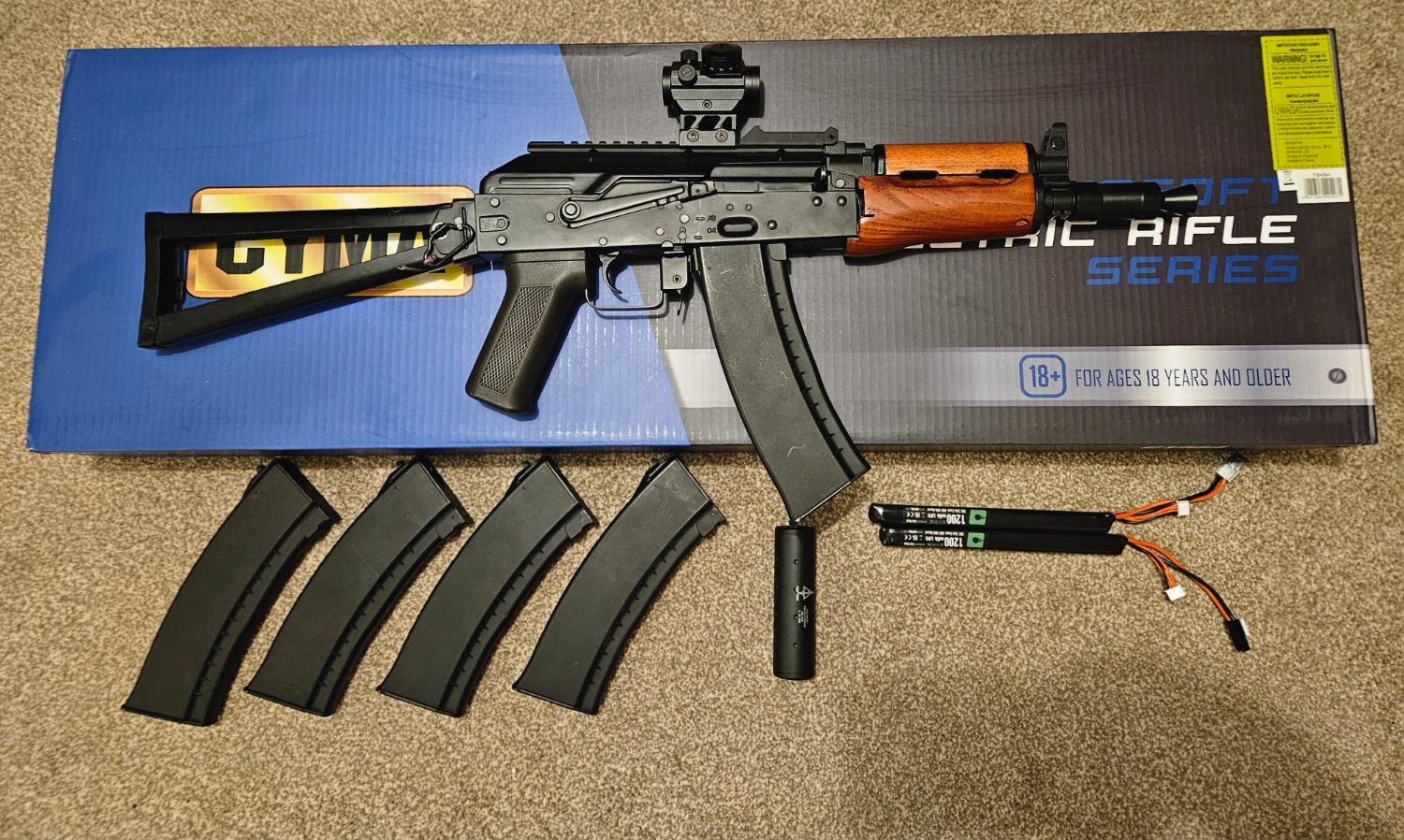 'High speed' AKS 74U Package - Electric Rifles - Airsoft Forums UK