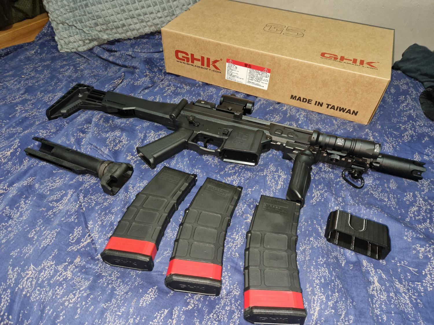 GHK G5 w/ 2 mags - Gas Rifles - Airsoft Forums UK