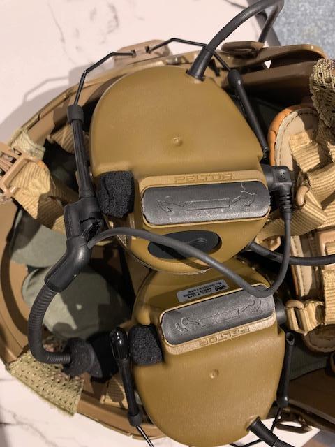 FMA Crye Airframe with Real Steel 3M Peltor ComTac XPI Headset 28dB ...