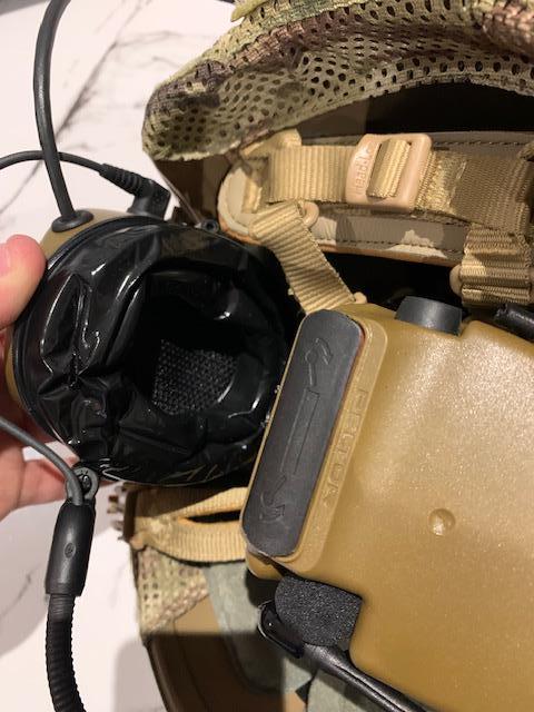 FMA Crye Airframe with Real Steel 3M Peltor ComTac XPI Headset 28dB ...